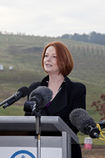 Prime Minister Julia Gillard.