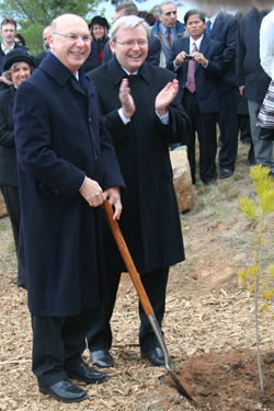 Prime Minister of Australia with the Turkish Ambassador