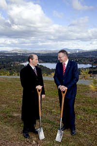United States Ambassador His Excellency Mr Jeffery Bleich and the Chief Minister.